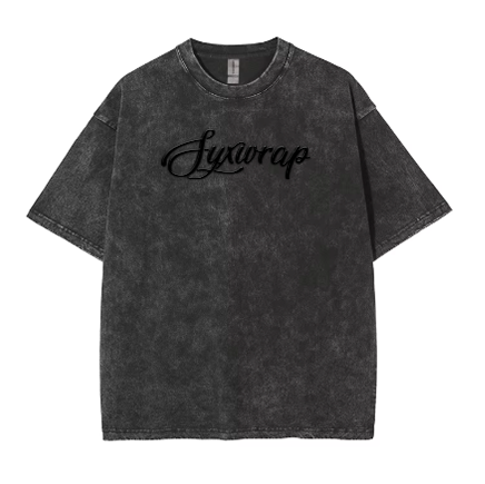 Acid Wash Syxwrap Tee (Limited Edition) (Copy)