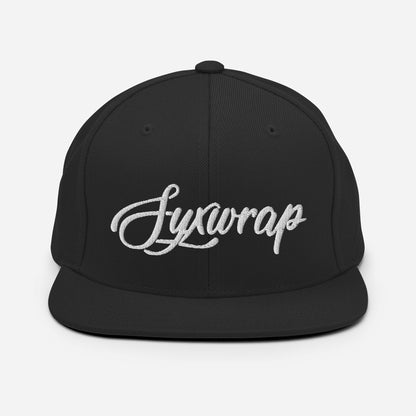 Syxwrap Classic Snapback (White Embroidery)