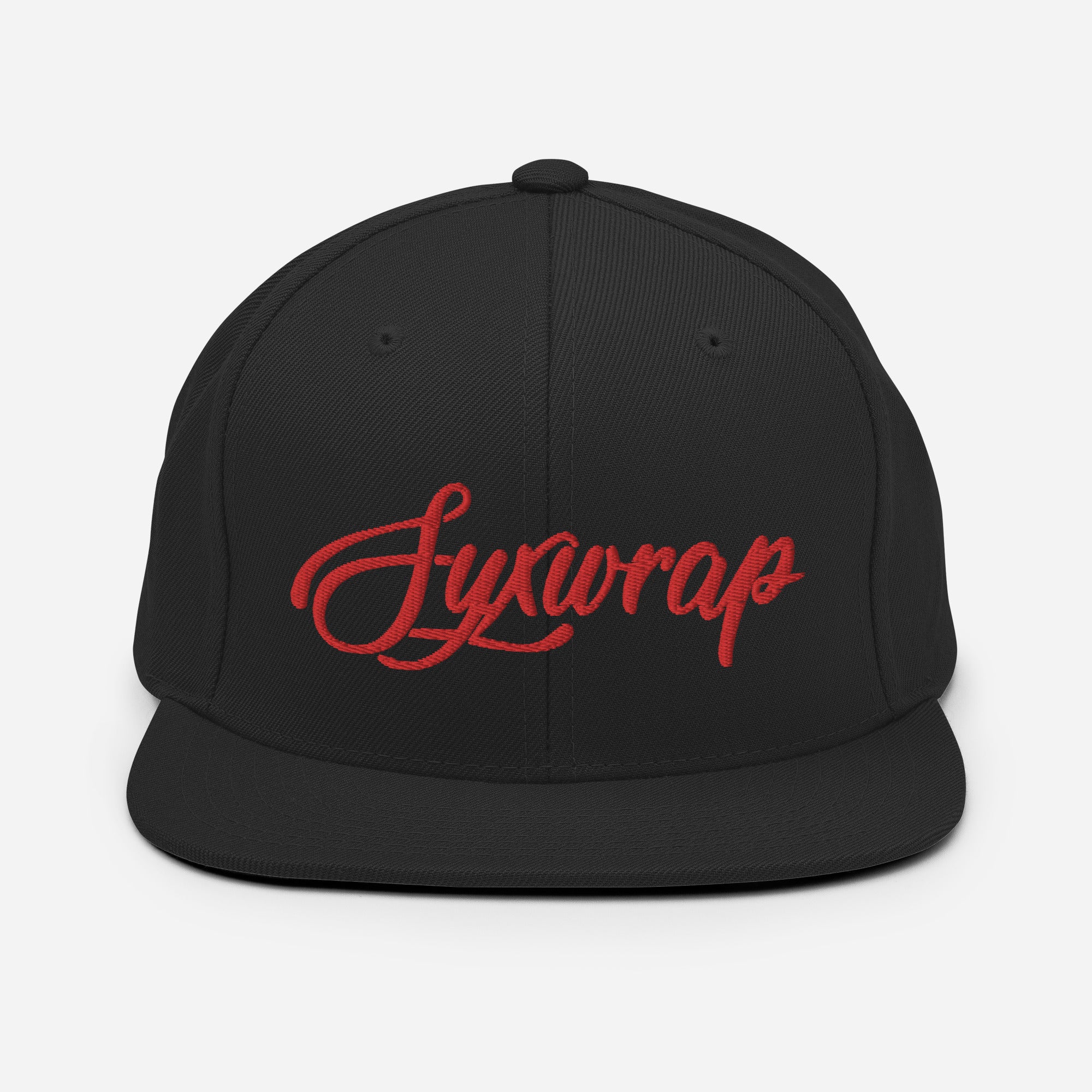 Syxwrap Classic Snapback (Red Embroidery)